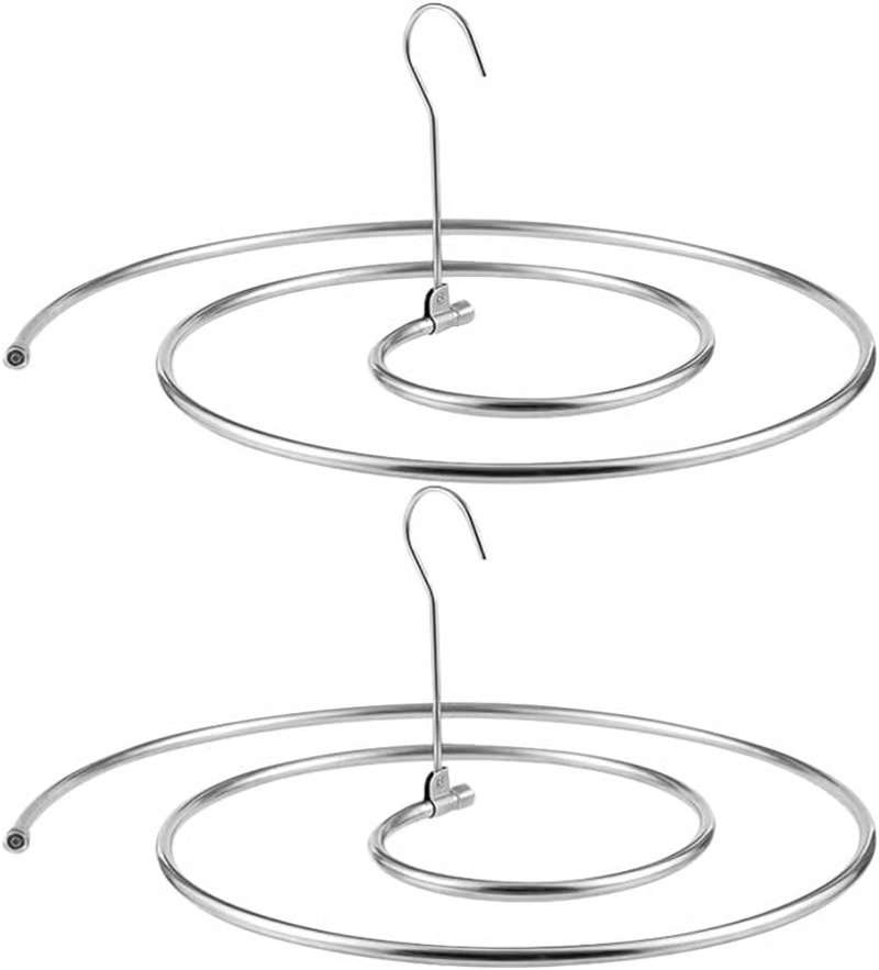 🎉Buy 1 Get 1 Free🎁 Spiral Multifunctional Clothes Hanger for Home & Outdoors – Dries Sheets, Duvets, Quilts, and Bedspreads Easily