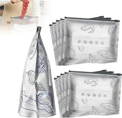 🌟Reusable Aluminum Foil Freshness Seal Bags – Your Kitchen’s New Best Friend! 🍴✨