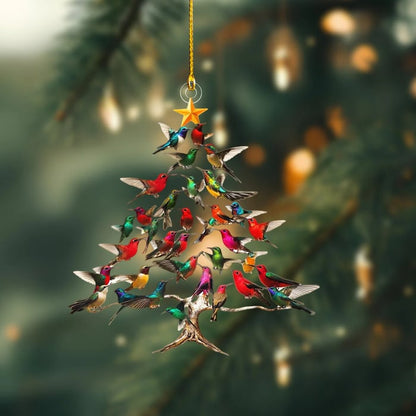 🔥2025 New Release 50% OFF - 🐦🎄Hummingbird Christmas Ornament✨(Same as in the video)