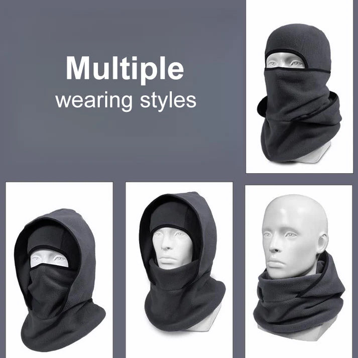 🔥Final 1 Day: 50%OFF - 🧣Outdoor Winter Warm Hat Neckband Integrated Cycling Mask Sports Ski Head Cover Neck Windproof Cold One-Piece Pullover Hat