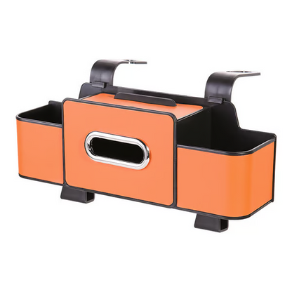 QIAWI™ 3-in-1 Car Backseat Organizer – Keep Your Ride Clean & Organized!