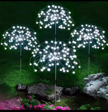 🔥LAST DAY 49% OFF🎁Waterproof Solar Garden Fireworks Lamp