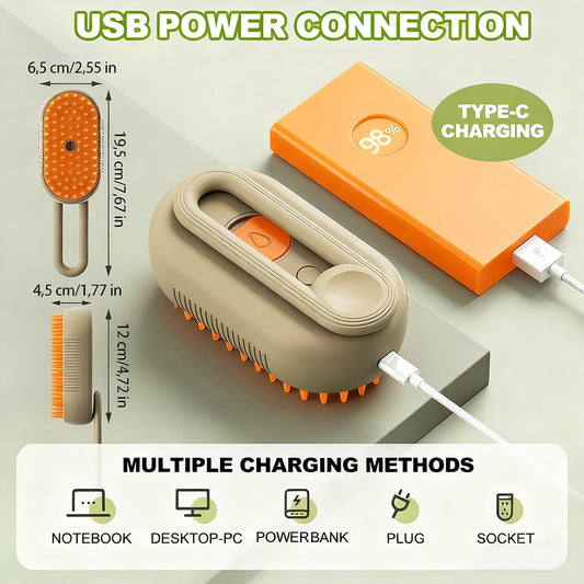 🔥HOT SALE 50% OFF -  🐱Pet Steam Brush