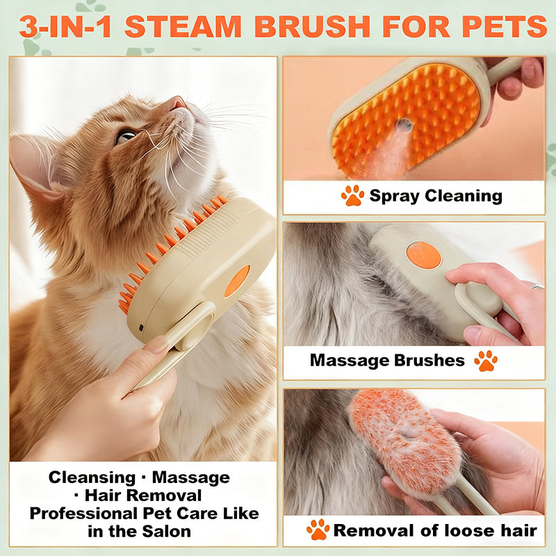 🔥HOT SALE 50% OFF -  🐱Pet Steam Brush