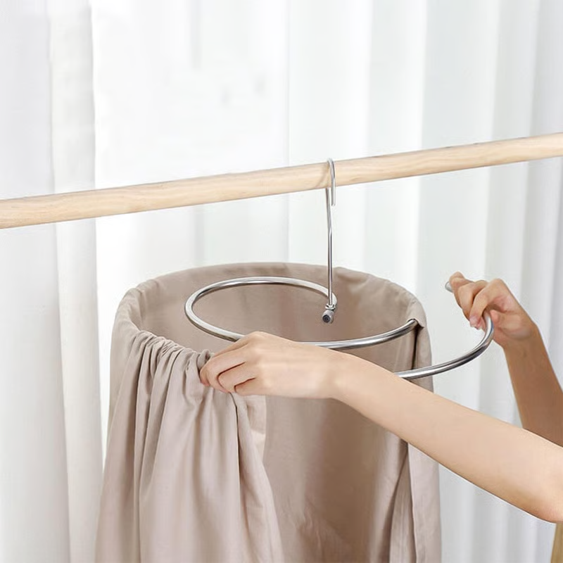 🎉Buy 1 Get 1 Free🎁 Spiral Multifunctional Clothes Hanger for Home & Outdoors – Dries Sheets, Duvets, Quilts, and Bedspreads Easily