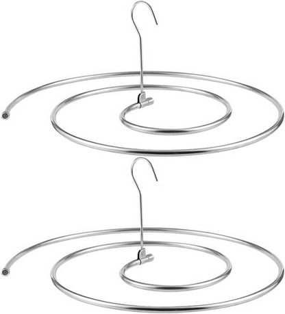 🎉Buy 1 Get 1 Free🎁 Spiral Multifunctional Clothes Hanger for Home & Outdoors – Dries Sheets, Duvets, Quilts, and Bedspreads Easily