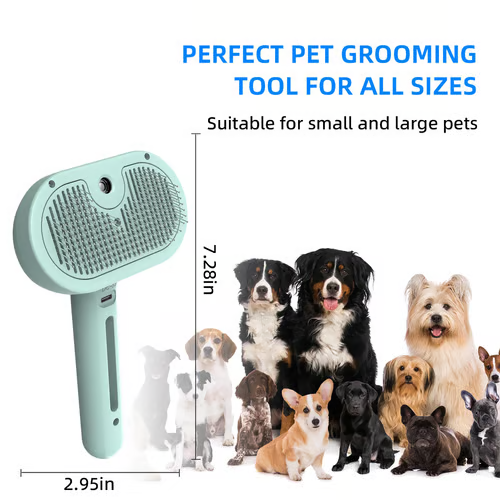 🔥HOT SALE 50% OFF -  🐱Pet Spray Hair Removal Comb🐶