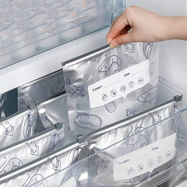 🌟Reusable Aluminum Foil Freshness Seal Bags – Your Kitchen’s New Best Friend! 🍴✨