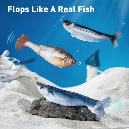 🔥HOT SALE 30% OFF -Realistic Flopping Fish Cat Toys
