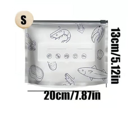 🌟Reusable Aluminum Foil Freshness Seal Bags – Your Kitchen’s New Best Friend! 🍴✨