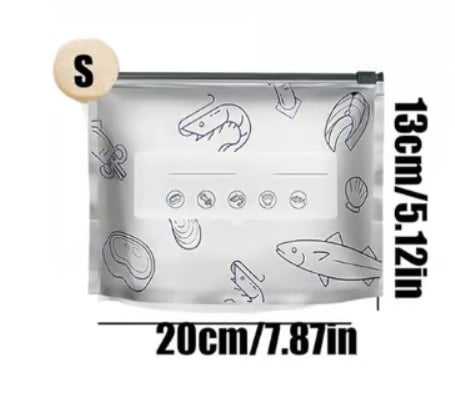 🌟Reusable Aluminum Foil Freshness Seal Bags – Your Kitchen’s New Best Friend! 🍴✨