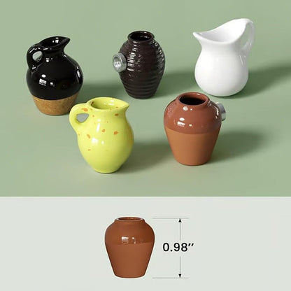 🌸Cute Plant Ceramic Vase Fridge Magnets
