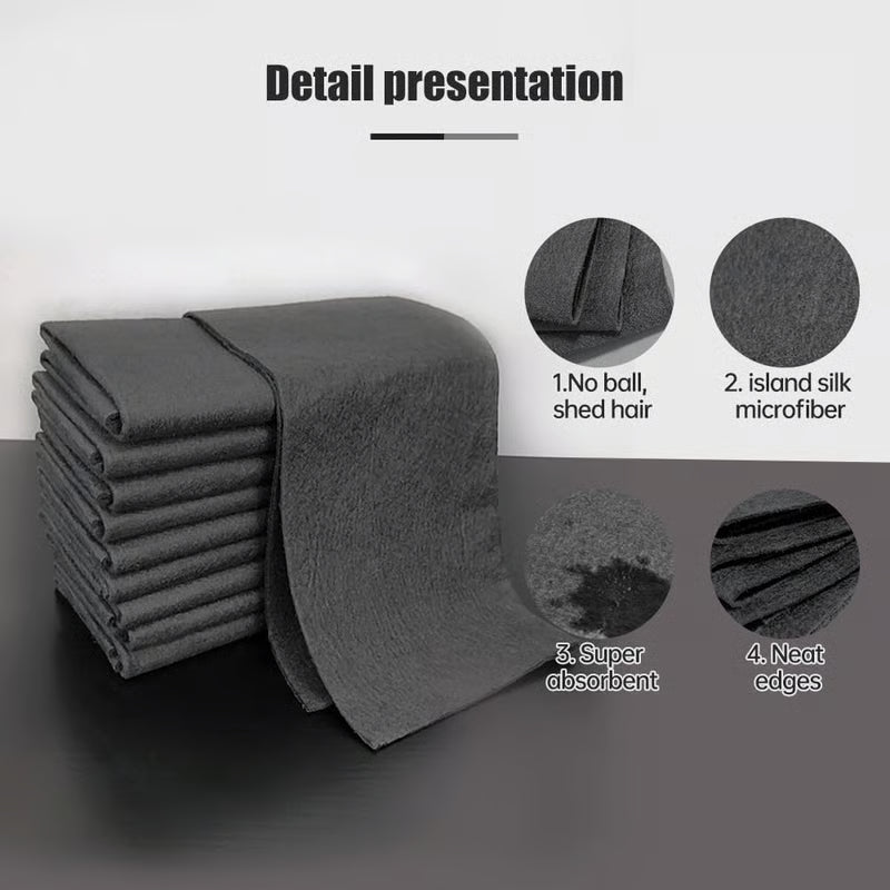 🔥Last Day 60% OFF-10 Counts Magic Cleaning Cloth, Reuseable Thickened Streak Free Magic Cleaning Wipes