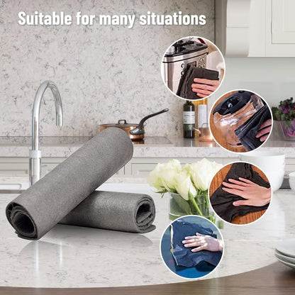 🔥Last Day 60% OFF-10 Counts Magic Cleaning Cloth, Reuseable Thickened Streak Free Magic Cleaning Wipes