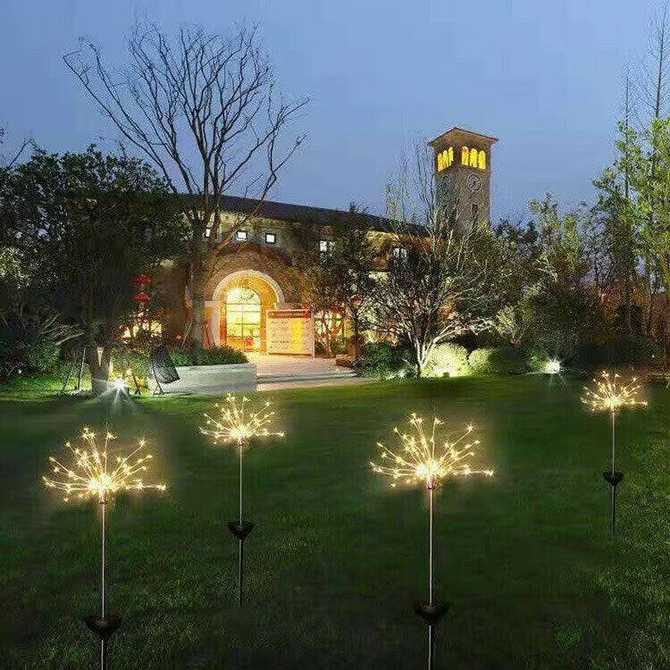 🔥LAST DAY 49% OFF🎁Waterproof Solar Garden Fireworks Lamp