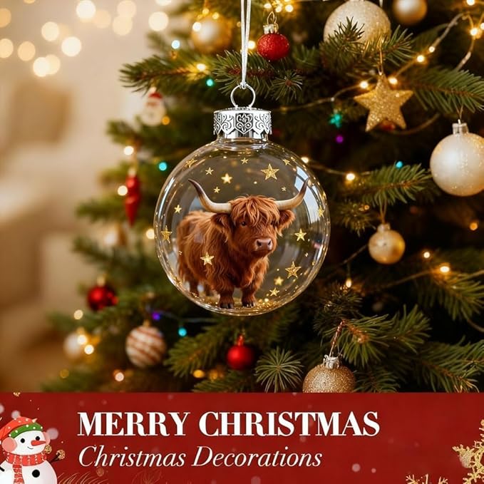 QIAWI 2026 Wildlife Wonders Collection Crystal Glass Ornament