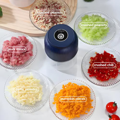 🔥HOT SALE 50% OFF - ✨Electric Garlic Chopper,Mini Portable Veggie Chopper