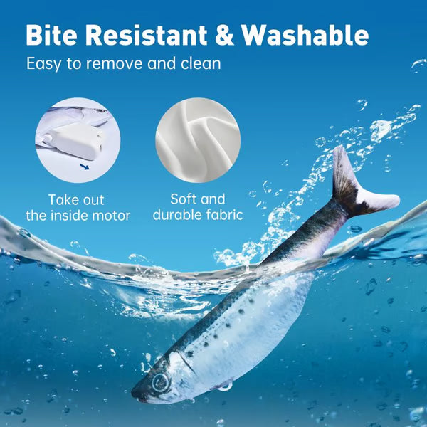 🔥HOT SALE 30% OFF -Realistic Flopping Fish Cat Toys