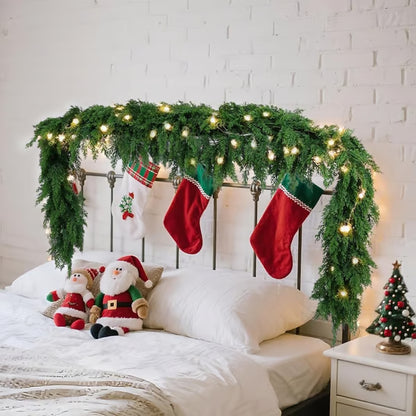 🔥🎄2025 New Release 57% OFF - 🎄2025 Christmas Artificial Cypress Leaf Vine Wreath🎅