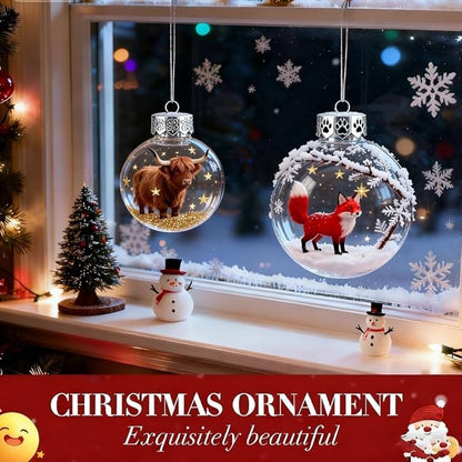 QIAWI 2026 Wildlife Wonders Collection Crystal Glass Ornament