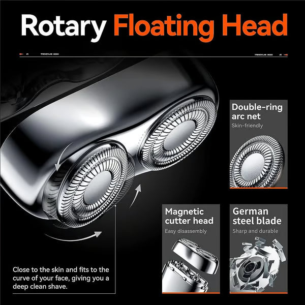 🏆🎁 2025 New Upgrade Pocket Shaver USB Mini Shavers for Men