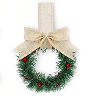 Red Berry Wreath - Camel