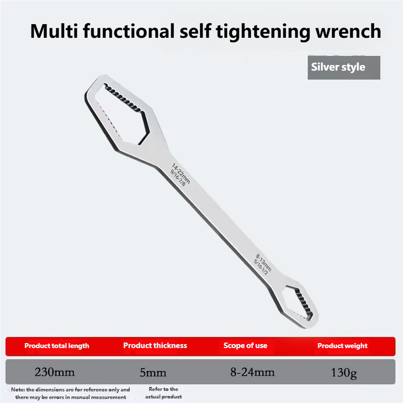 🎉 🔥HOT SALE 50% OFF - 🔥🔧 8-22mm Universal Wrench Receive