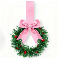 Red Berry Wreath - Pink