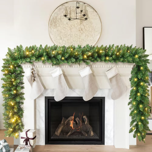 🔥🎄2025 New Release 57% OFF - 🎄2025 Christmas Artificial Cypress Leaf Vine Wreath🎅
