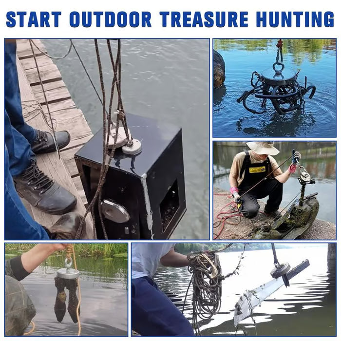 🔥HOT SALE 50% OFF - 🔥 Fishing Magnet: Super Strong Neodymium Magnet for Epic Treasure Hunting 🧲