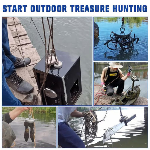 🔥HOT SALE 50% OFF - 🔥 Fishing Magnet: Super Strong Neodymium Magnet for Epic Treasure Hunting 🧲