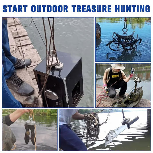 🔥HOT SALE 50% OFF - 🔥 Fishing Magnet: Super Strong Neodymium Magnet for Epic Treasure Hunting 🧲