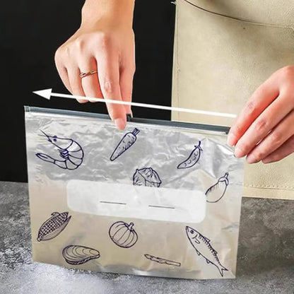 🌟Reusable Aluminum Foil Freshness Seal Bags – Your Kitchen’s New Best Friend! 🍴✨