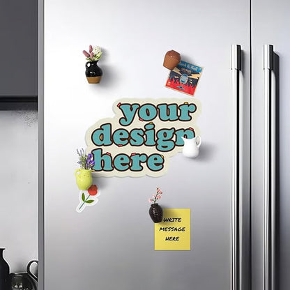 🌸Cute Plant Ceramic Vase Fridge Magnets